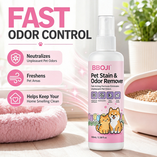 ⏳🔥LIMITED-TIME 20% OFF! -⏰BBOJI® Pet Stain & Strong Odor Eliminator