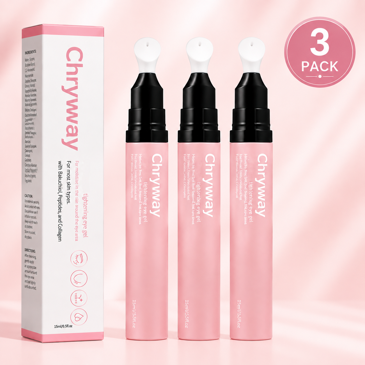 Chryaway® Cooling Eye Cream Stick – Refresh, Hydrate & Smooth Tired Eyes