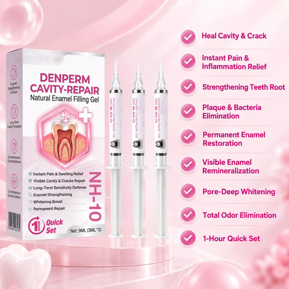 🎉20%OFF! Cavity-Repair Natural Enamel Filling Gel