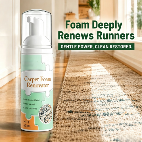 ⏳🔥LIMITED-TIME 20% OFF! ⏰Waterless Carpet Foam Stain Remover with Towel